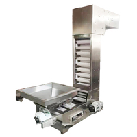 Ascenseur à godet de type Z à haute efficacité en acier inoxydable nouveau dispositif de levage vertical convoyeur incliné en forme de Z fabriqué en Chine