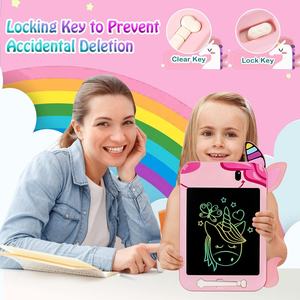 Papan gambar led anak, papan gambar led anak-anak, papan gambar bayi 10 inci, lcd cerdas, papan gambar - Product Image 6