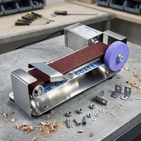 Affûteur de couteaux électrique automatique en acier inoxydable de qualité professionnelle avec fonction d'affûtage par courroie