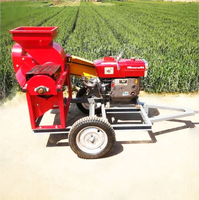 Machine intégrée de battage et d'épluchage de maïs de type 850 portable de vente chaude pour un usage agricole