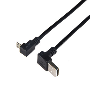 Cabo USB A para Micro USB 90 Graus 25cm Cabo de Carregamento e Sincronização em Ângulo Direito - Product Image 2