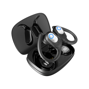 Miccell Nouveaux écouteurs sans fil TWS pour 5.4 Sports Gaming Ear-clip Affichage numérique IPX5 Contrôle tactile étanche - Product Image 1