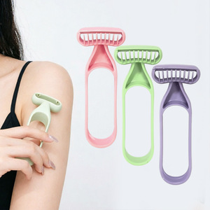 Portable Razor For Underarm Hair Removal Travel Size Manual Plastic Women's <b>Shaving</b> Tool - Product Image 1