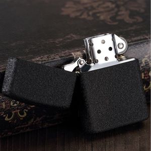 Zupo Stainless Steel Laser Engraving Printing Customized Logo Collection Cigarette Set Windproof Oil Cigarette <strong>Lighter</strong> - Product Image 2