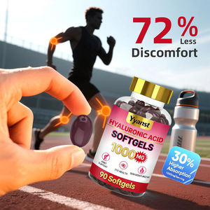 Cápsulas de Ácido Hialurónico de Liberación Rápida, Sin Azúcar, Hidratantes para la Piel, Vitaminas para Apoyar la Salud de las Articulaciones y los Ojos, GMP/HACCP, OEM/ODM - Product Image 5