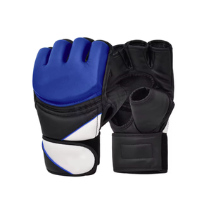 Équipement de boxe professionnel gants en cuir MMA demi-doigt véritable cuir de vachette gants MMA durables 2025 - Product Image 2