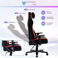 Silla de ordenador reclinable ergonómica con respaldo alto rentable VANBOW, silla de jugador de oficina con soporte Lumbar giratorio inclinable para adultos