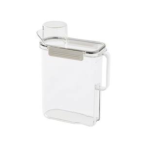 Cubo de Almacenamiento de Plástico PET Transparente de Gran Capacidad al por Mayor con Tapa Sellada, Caja Rectangular, Contenedor para Detergente - Product Image 4