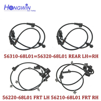 Capteur de vitesse de roue ABS compatible avec Suzuki SWIFT IV FRT LH 56220 68L01 RH 56210 68L01 ARRIÈRE 56310 68L01,5631068L01,5632068L01