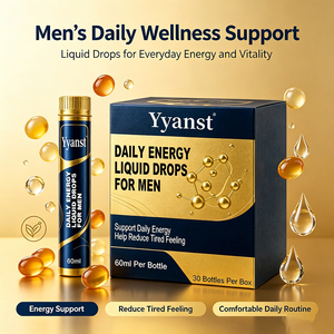 Liquide Oral Énergisant Quotidien en Gros 60ml 30 Bouteilles Compléments Alimentaires à Base de Plantes Soutien Vitalité Quotidienne Hommes Bien-être Approvisionnement en Vrac OEM ODM - Product Image 4