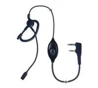 Auricular práctico Talkie K plugs walkie talkie auriculares para niños