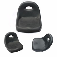 Siège de chariot élévateur en mousse PU monobloc ergonomique, chaise de conducteur de véhicule industriel, absorption des chocs, fournisseur OEM