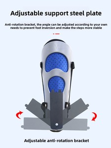 Fußheberschiene für Schlaganfall, Hemiplegie, bettlägerige Patienten – Korrektor für Inversion/Eversion, Reha-Hilfsmittel, T-förmiger Schuh, lebenslang nutzbar - Product Image 4