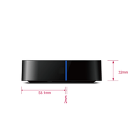 Boîtier hybride Android et DVB S2 BP1 IATV, Allwinner H313, Android 10, prise en charge du DVB S2, Wifi double bande 2.4/5G, 4K, télécommande Bluetooth.