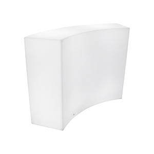 Comptoir de bar LED moderne en acrylique imperméable avec éclairage multicolore - Alimenté par batterie au lithium pour le service de boissons en intérieur/extérieur - Product Image 6