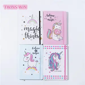 New Products 2019 wholesale school student stationery gift set Cheap custom design cute colorful paper notebook journal 1193