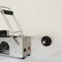 Étiqueteuse semi-automatique pour étiqueteuse de bouteilles rondes semi-automatique
