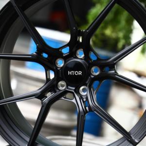 Jantes forgées ultra-légères HTOR Custom 17x8 18x8.5 19x9 20x9.5 5x100 5x114.3 Noir Satiné pour GR86 Premium BRZ TS Emira - Product Image 5