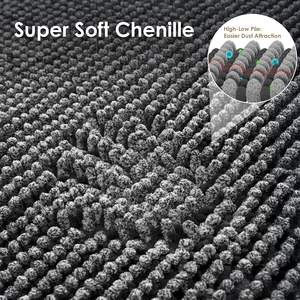 Vente en gros de paillasson <span class=keywords><strong>absorbant</strong></span> pour <span class=keywords><strong>chien</strong></span>, paillasson avant, <span class=keywords><strong>entrée</strong></span> extérieure, séchage rapide, chenille, lit de caisse lavable pour <span class=keywords><strong>chien</strong></span>, <span class=keywords><strong>tapis</strong></span> antidérapant pour animaux de compagnie - Product Image 4