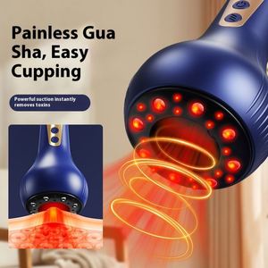 Appareil de Moxibustion Électrique et de Grattage Corporel, Ventouses à Micro-Pression Négative, Masseur Chauffant à Succion pour la Santé, Musical - Product Image 2