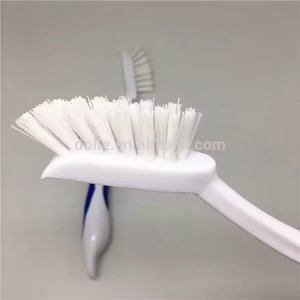 Brosse <span class=keywords><strong>de</strong></span> nettoyage multi-usages en fibre plastique, durable, pour la vaisselle, les casseroles, les éviers, les espaces étroits <span class=keywords><strong>de</strong></span> la <span class=keywords><strong>salle</strong></span> <span class=keywords><strong>de</strong></span> <span class=keywords><strong>bain</strong></span> – Offre spéciale - Product Image 5