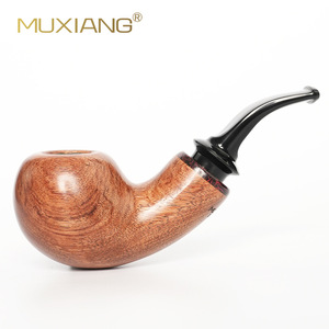 MUXIANG Rosewood Smoking Pipe Bent Type Handcrafted Tobacco Pipe For Men - Product Image 1