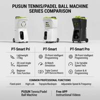 Révolutionnez votre jeu avec la machine de service de padel Pusun PT-Smart Pro : lanceur automatique, contrôle intelligent via application - Fonctionnalités intelligentes