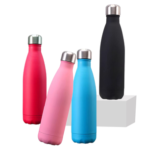 Bouteille d'eau en acier inoxydable Topnovo à double paroi 500 ml, nouveaux produits 2025, avec logo personnalisé, vente en gros en vrac, bouteilles d'eau de sport - Product Image 2