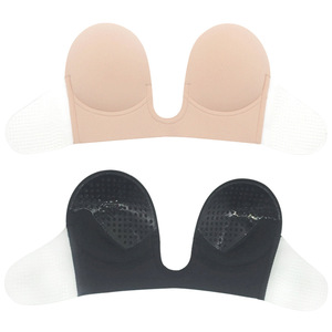 Sujetador Adhesivo Invisible <span class=keywords><strong>de</strong></span> Una Pieza con Escote Profundo en U para Mujer, Sin Espalda, Sin Tirantes, con Efecto Push-Up, Empaque Personalizado - Product Image 2