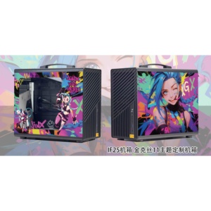 Thương Hiệu Mới Nhỏ Nhỏ Microatx Giữa Tháp Nhôm Hợp Kim Máy Tính Để Bàn Trường Hợp Máy Tính Với Side Bảng Điều Chỉnh Cửa Sổ Di Động Cầm Tay - Product Image 2