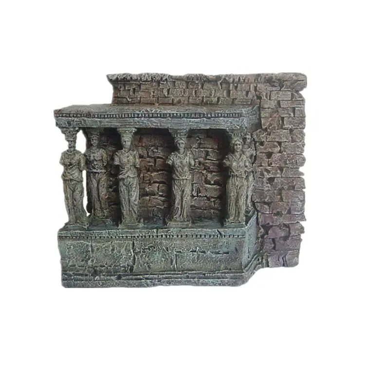 Temple gonflable en polyrésine, décoration aquatique pour dames