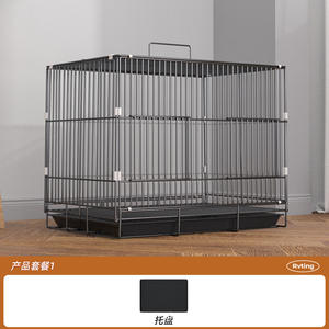 Grand espace supplémentaire pour <span class=keywords><strong>cage</strong></span> à lapin Totoro en métal massif avec toilette incluse - Product Image 6