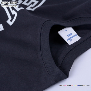 Yinqu <span class=keywords><strong>T</strong></span>ùy Chỉnh Màn Hình In <span class=keywords><strong>T</strong></span>-<span class=keywords><strong>Shirt</strong></span> Nặng 230gsm 100% Cotton Đồng Bằng Người Đàn Ông Của <span class=keywords><strong>T</strong></span> Áo Sơ Mi Quá Khổ Phong Cách - Product Image 4