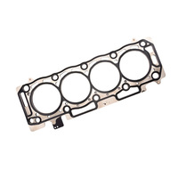 MLS Gasket Kepala Silinder Mesin Baja Tahan Karat Kompatibel dengan Ford Focus Mondeo Kuga 508 Jumper 2.0 OEM DS7Q 6051 BB