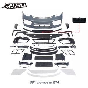 [1979LL] Kit de Carrocería para Porsche Cayman <span class=keywords><strong>Boxster</strong></span> <span class=keywords><strong>981</strong></span> de 2013, 2014 y 2015 con Parachoques Delantero, Actualización a Kits de Carrocería GT4RS Spyder - Product Image 5