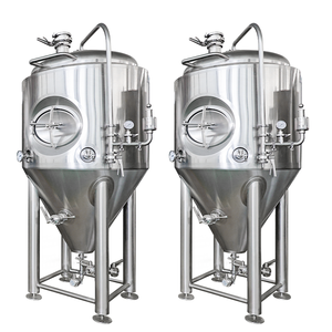 Fermentador de <span class=keywords><strong>Cerveza</strong></span> Cónico de Acero Inoxidable con Sistema CIP de 100L a 5000L - Product Image 1