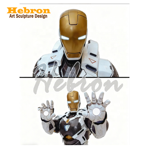 Disfraz <span class=keywords><strong>de</strong></span> Mascota <span class=keywords><strong>de</strong></span> Superhéroe al por Mayor, Traje <span class=keywords><strong>de</strong></span> Hierro <span class=keywords><strong>para</strong></span> Adulto, Accesorios <span class=keywords><strong>de</strong></span> Cosplay Simulados, Llamativo <span class=keywords><strong>para</strong></span> Halloween, <span class=keywords><strong>para</strong></span> Alquilar y Vender - Product Image 5