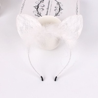 Serre-tête et pinces à cheveux style coréen avec oreilles de chat mignonnes pour femmes, accessoires capillaires pour festivals, fêtes et cosplay, support ODM personnalisé, vente en gros