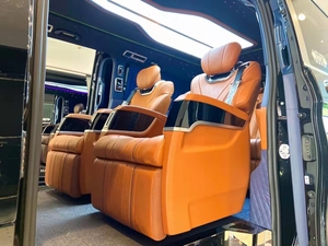 Nuevos Asientos de Coche de Lujo VIP con Reposabrazos Central, Cuero, Eléctricos, con Ocho Posiciones de Ventilación y Calefacción, para Conversión, Tuning, MPV, VAN, RV - Product Image 4