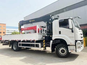 Grúa <span class=keywords><strong>Articulada</strong></span> Isuzu Foton 4x2 de 5T 8T Montada en Camión para Servicios Urbanos e Instalación de Postes Eléctricos - Product Image 2