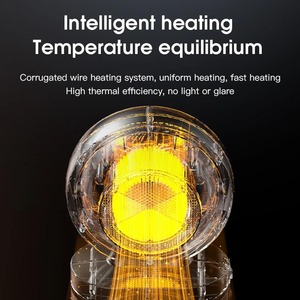Nouveau Souffleur d'air chaud électrique, Chauffage domestique, Mini ventilateur d'air chaud PTC pour salle de bain, Machine portable intelligente, Ventilateur de bureau pour l'hiver - Product Image 5