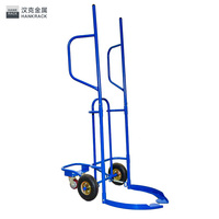 Chariot d'atelier industriel robuste à 9 roues en acier inoxydable thermolaqué de haute qualité pour le stockage de pneus, idéal pour les garages (OEM)