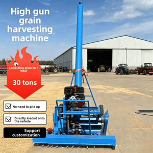 Collecteur automatique de grains routiers - Dispositif de nettoyage du sol - Haute efficacité - Capacité de 13-15 tonnes/heure - Moteur diesel/essence - Utilisation agricole - Product Image 3