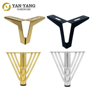 Venta DE FÁBRICA DE Yanyang, pies de sofá dorados, patas de muebles de gabinete de <span class=keywords><strong>Metal</strong></span>, patas de sofá doradas de latón antiguo, patas cromadas - Product Image 4