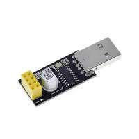 Adaptador de Módulo WiFi CH340 USB a ESP8266 ESP-01, Comunicación Inalámbrica para Computadora y Teléfono, Placa de Desarrollo WiFi para Microcontroladores