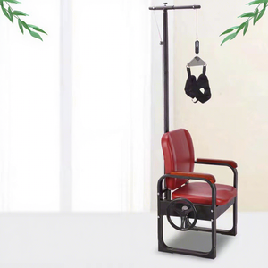 KS Cervical <b>Traction</b> Chair Electric <b>Neck</b> Support Red Comfortable Massage Health Chair For Home Use - Product Image 4