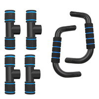 Barra de Flexiones en Forma de H, Ergonómica, Portátil, Paralelas para Ejercicios en Casa, Multifuncional, para Musculación del Pecho y Parte Superior del Cuerpo