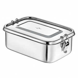 Kchenprofi Lunchbox Classic Stainless Steel 1.5L Food <b>Storage</b> <b>Container</b> For Meal Prep - Product Image 2