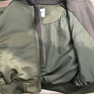 2024 automne et hiver enfants américains deux manteaux à capuche garçons et filles beaux blousons aviateur vestes de baseball - Product Image 2