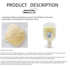 Feuilles de <span class=keywords><strong>gélatine</strong></span> EU faciles à dissoudre / feuilles de <span class=keywords><strong>gélatine</strong></span> de bœuf 160-240 <span class=keywords><strong>Bloom</strong></span> pour bonbons gélifiés - Product Image 4